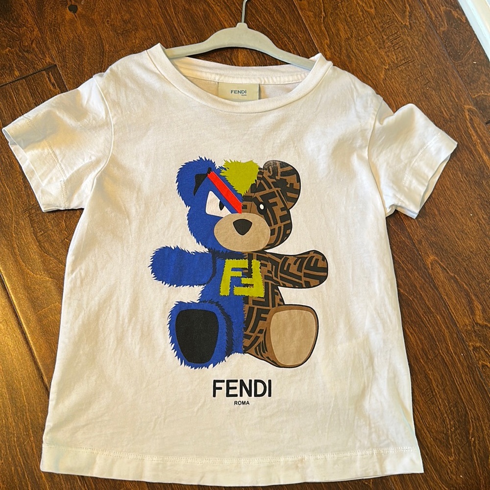 Authentic Fendi kids t shirt